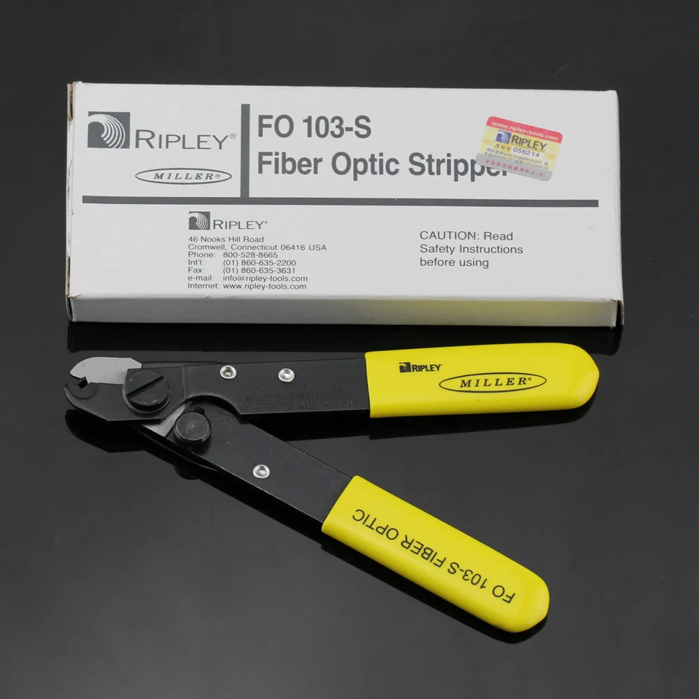 

original RIPLEY brand Miller FO103-S fiber coating stripper