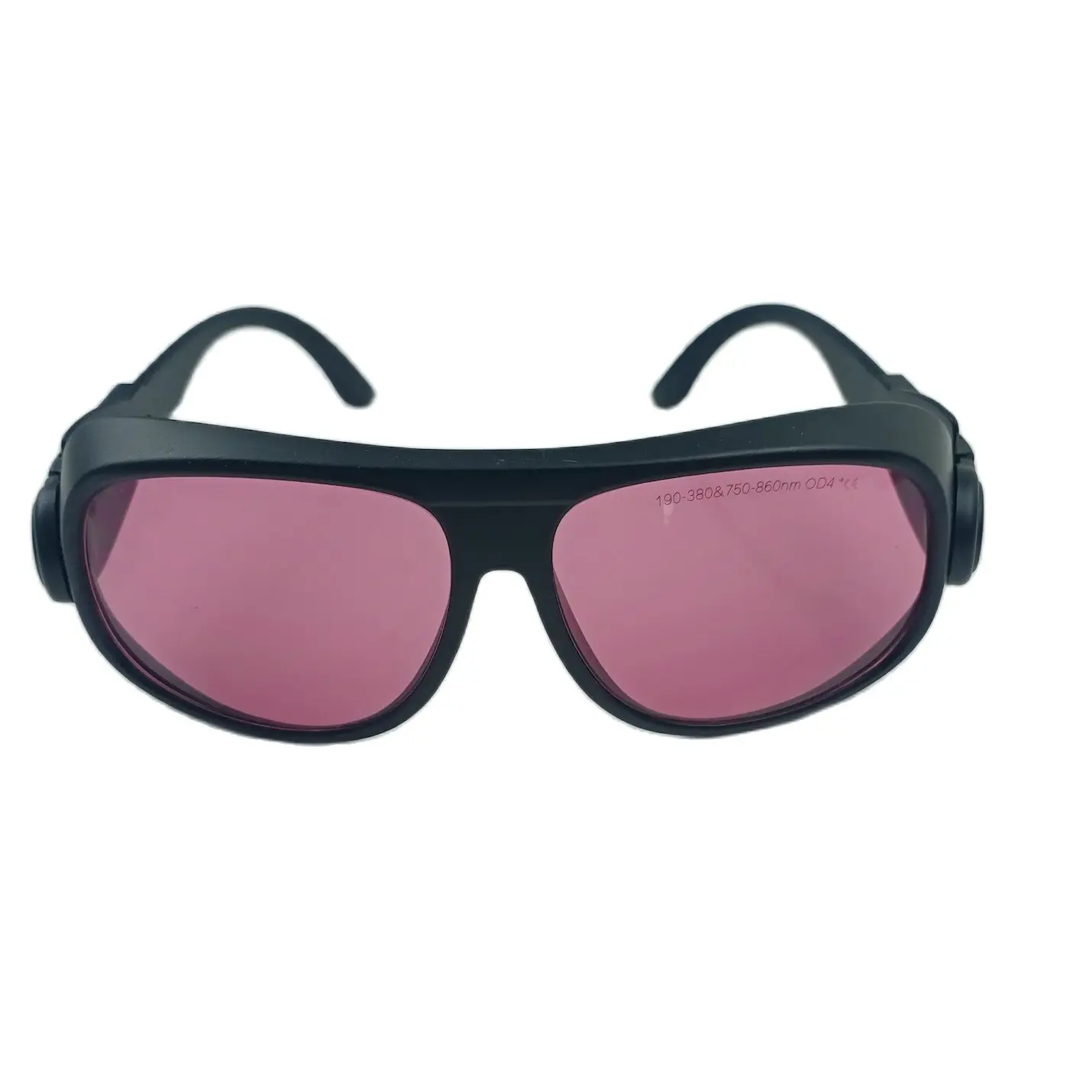 LSG-11 Laser Safety Glasses for 190-380nm and 750-860nm O.D 4+ CE With Black Hard Case and Cleaning Cloth