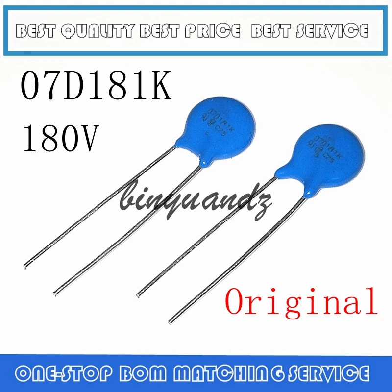 30 قطعة مكثف 07D180K 07D220K 07D270K 07D330K 07D390K 07D470K 07D680K 07D151K 07D181K 07D271K 07D391K 07D431K 07D471K 07D561K