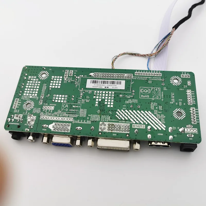 HDMI + DVI + VGA + الصوت LCD المراقب المجلس كيت 12.1 بوصة LTN121W4-L01 1280*800 LCD تحكم مجلس DIY أطقم