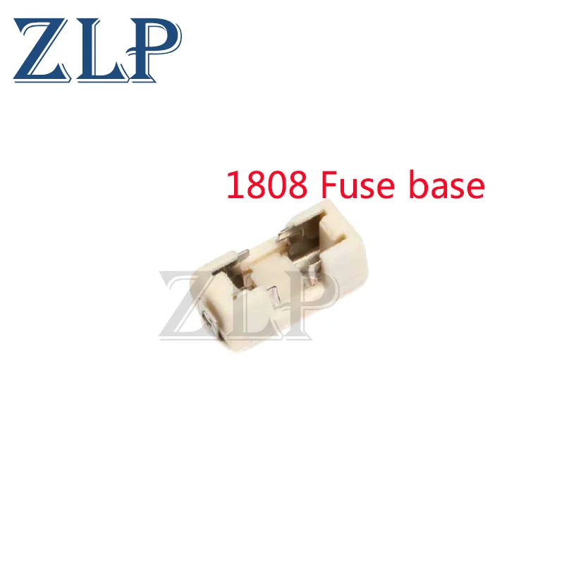 1808 SMD fuse holder Socket fuse box base transposon 6.1x2.69mm temperature Plastic Shell portafusibili fuse 1A 2A 3A 4A 5A 6.3A