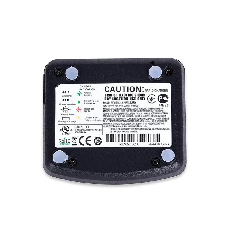 100-240V Batería de Radio cargador de escritorio para Radio Motorola CP110 CP1100 A10 A12 RDU2020 RDU2080D RDU4100 RDU4160D RDV2020