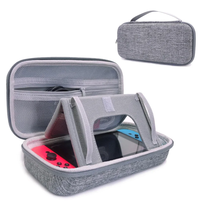 

Hard Case bag for Nintendo Switch, Hard Protective Shell and Larger Storage Space for Game Cartridges, Switch Console