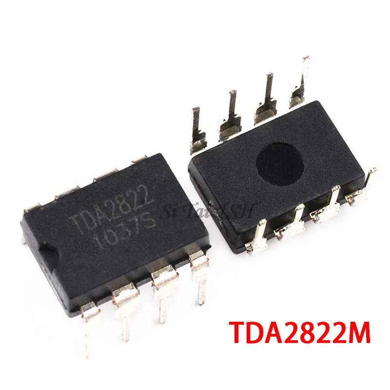 10PCS TDA2822M DIP8 TDA2822 DIP 2822M DIP-8 new and original IC