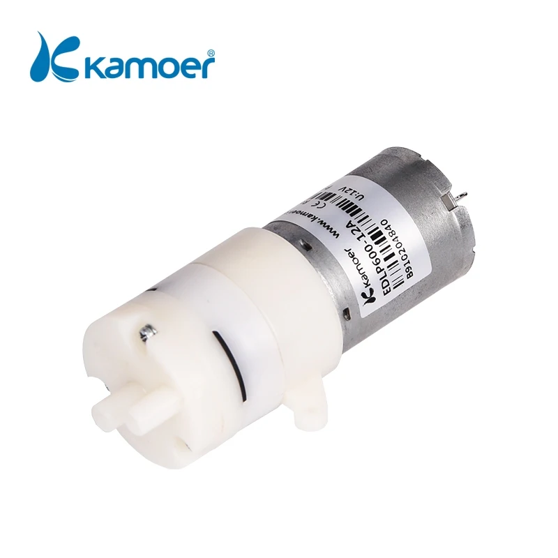 Kamoer 600ml/min EDLP600 Diaphragm Liquid Pump 12V 24V 6V High Flow Liquid Pressure 0.05Mpa Suction for Lab and Aquarium
