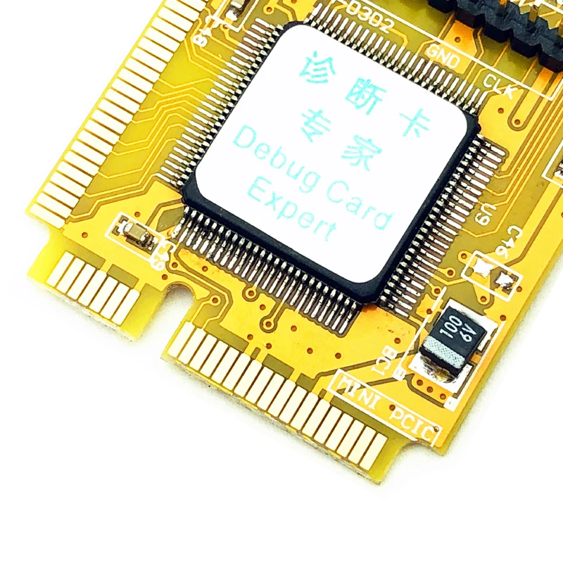 PCI-E LPC PC analizador comprobador Post prueba de tarjeta de plástico/de Metal de alta estabilidad para el ordenador portátil del cuaderno exprés