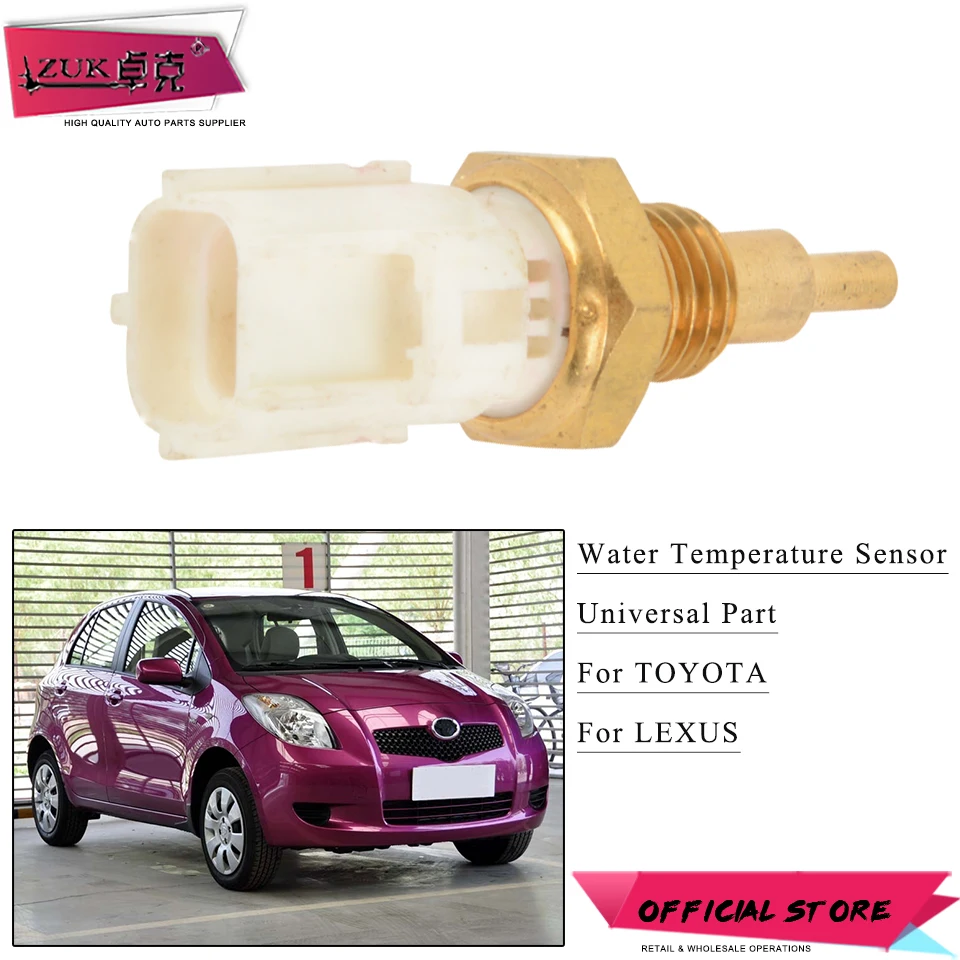Czujnik temperatury wody ZUK dla Toyota YARIS PRIUS COROLLA AVENSIS RAV4 LAND CRUISER PRADO dla LEXUS dla Scion 89422-33030