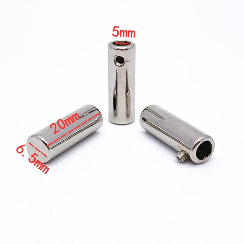 Stopper Cord Ends Lock Metal buckle for Bag Shoes Sportswear Garment Lanyard cord locks screw Accessories 30pcs