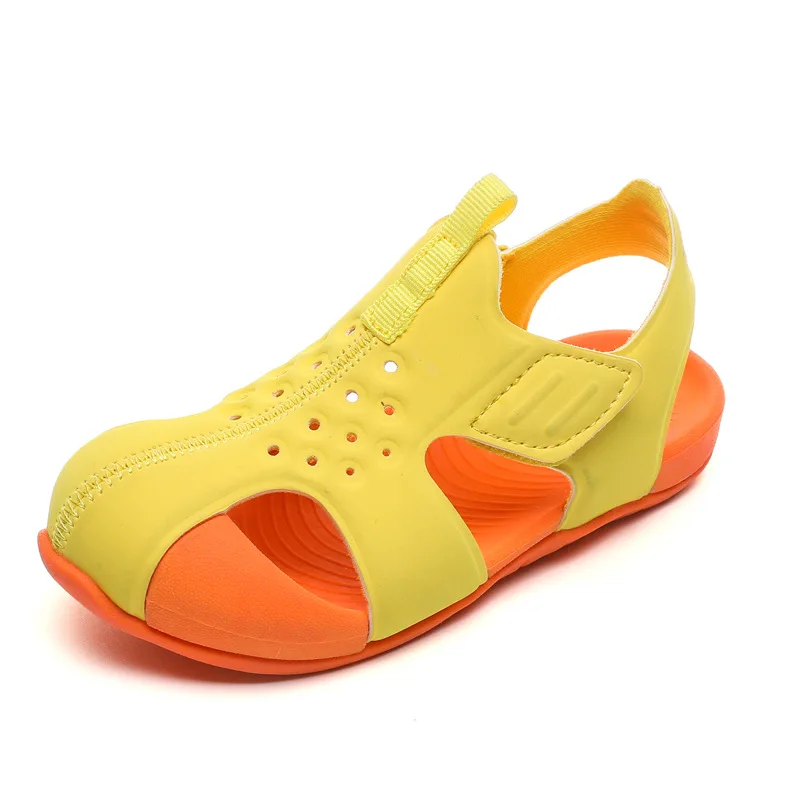 

Summer Kid Functional Sandals Children Barefoot Sandals Fashion Boys Non-slip Soft Bottom Beach Shoes Baby Soft Anti-kick Sandal