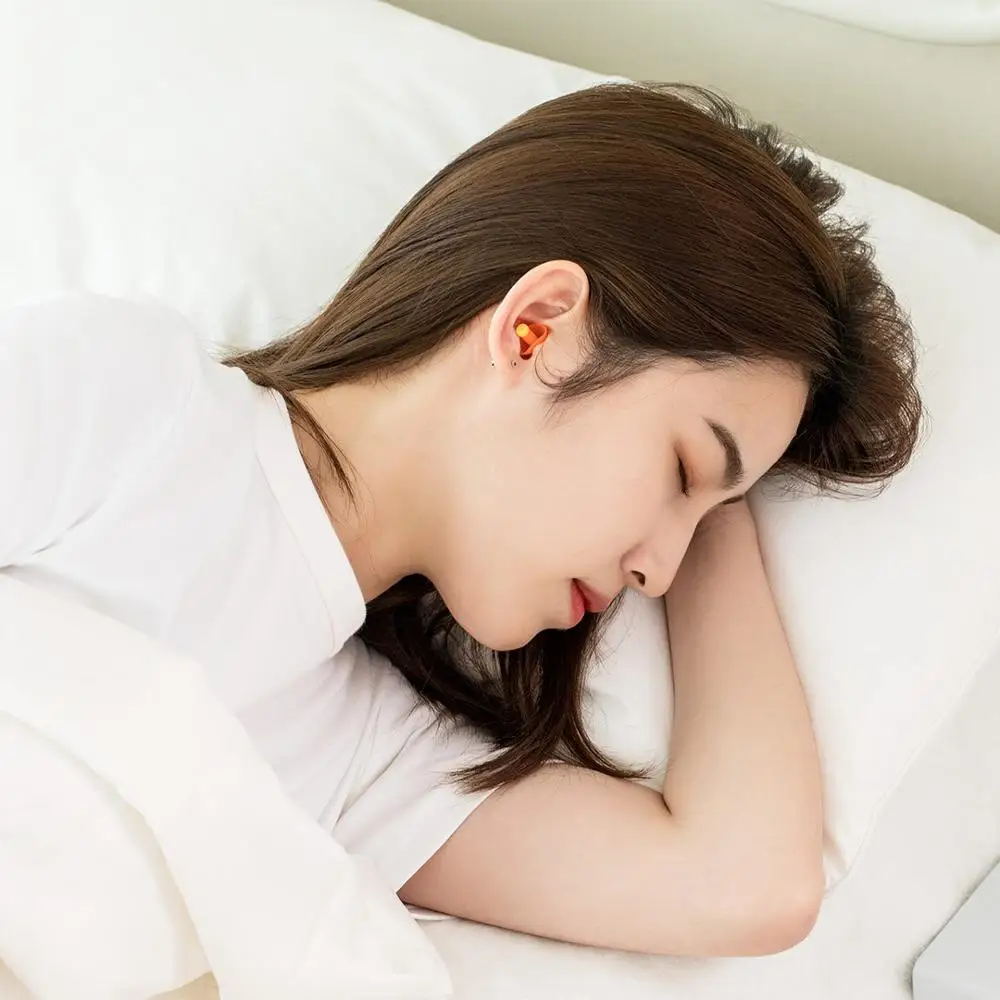 Zatyczki do uszu Jordan&Judy do spania z redukcją szumów Zatyczki do uszu do spania Wygodne zatyczki do uszu wielokrotnego użytku z filtrem szumów