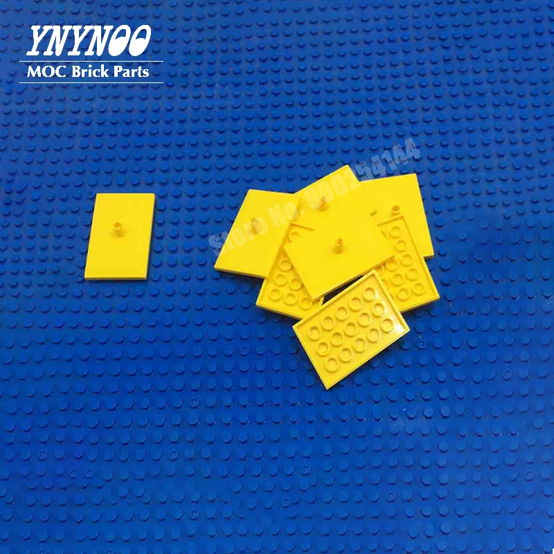 10Pcs/lot MOC Parts Tile Special Cover Plate Train Bogie Plate 10254 City Building Blocks 4025 4092 65441 15604 18626 DIY Toys