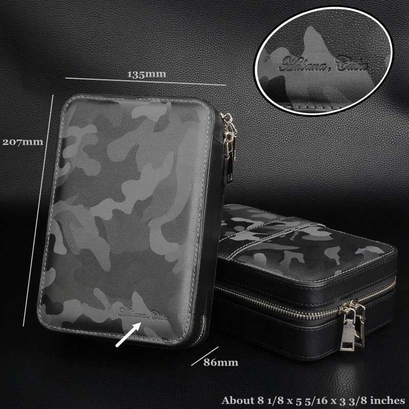 City Camouflage Cigar Travel Humidor Cool Gadgets Holder 2021 New Style Cigar Case Cuban Charuto Box Hab - Can be customer-made