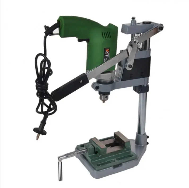 Electric Drill Holding Holder Bracket Grinder Single-Head Rack Stand Clamp Grinder Accessories for Woodworking Rotary Tool