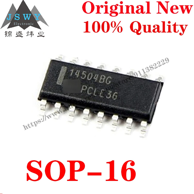 10~100 PCS MC14504BDR2G SOP-16 Semiconductor Conversion-Voltage Level IC Chip with for module arduino Free Shipping 14504BG