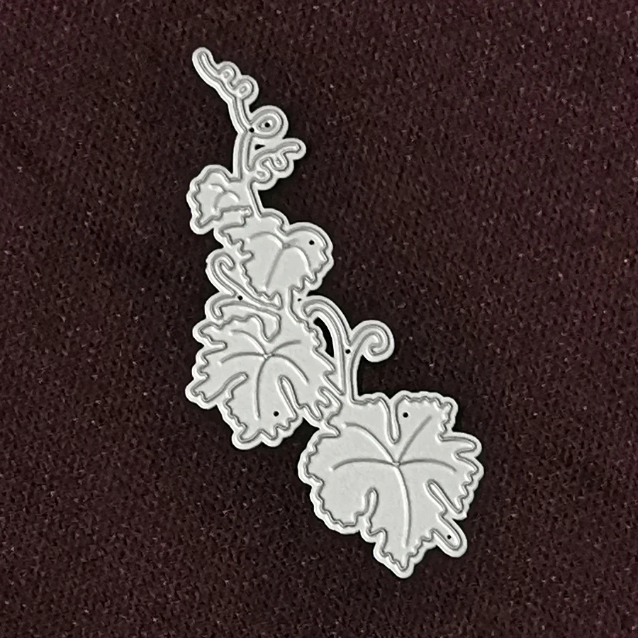 Holy Grape Vine Leaf Metal Cutting Dies Stencils For DIY Scrapbooking Card Decorative Embossing Die Mold 2020 New Handcraft Die