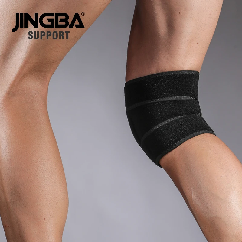 JINGBA SUPPORT 1 PCS Sports Fitness Knee Pads For Joints Protector Kneecap Adjustable Knee Pads Support Joelheira Drop Shipping