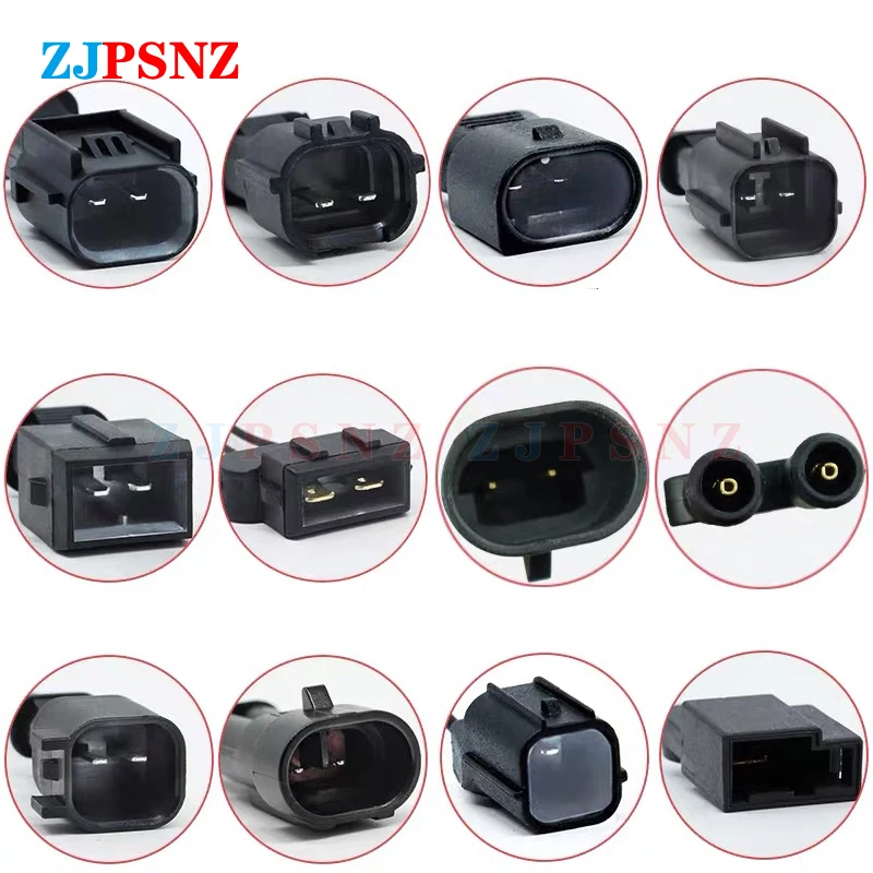 1Pcs2Pcs Car Horn Plug Universal Snail Horn Socket Dedicated Horns Socket Conversion Plug Adapter Auto Speaker Socket Accessorie