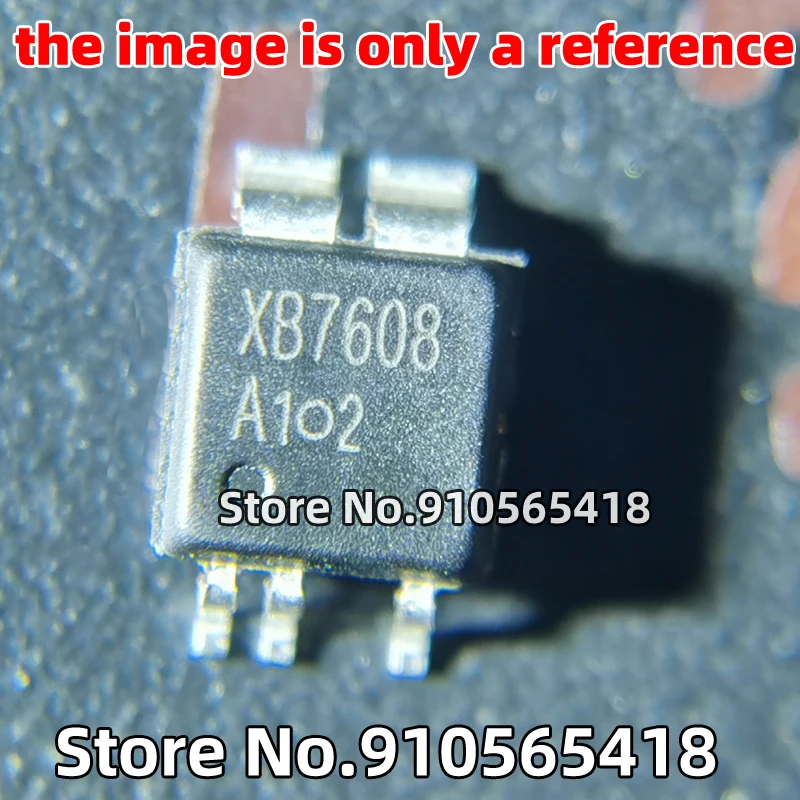 100/50/30PCS XB7608AF XB7608A CPC5 2.4ALithium battery protectionICChip 5V