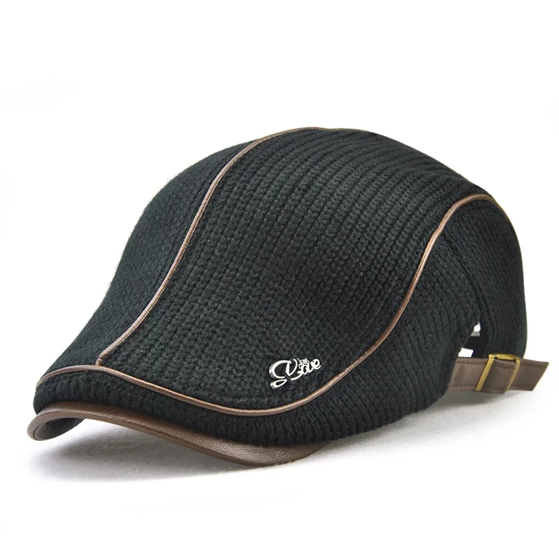 JAMONT-Boné de couro liso masculino, boina, viseira, planas, chapéu snapback, marca de alta qualidade, boina, 2019