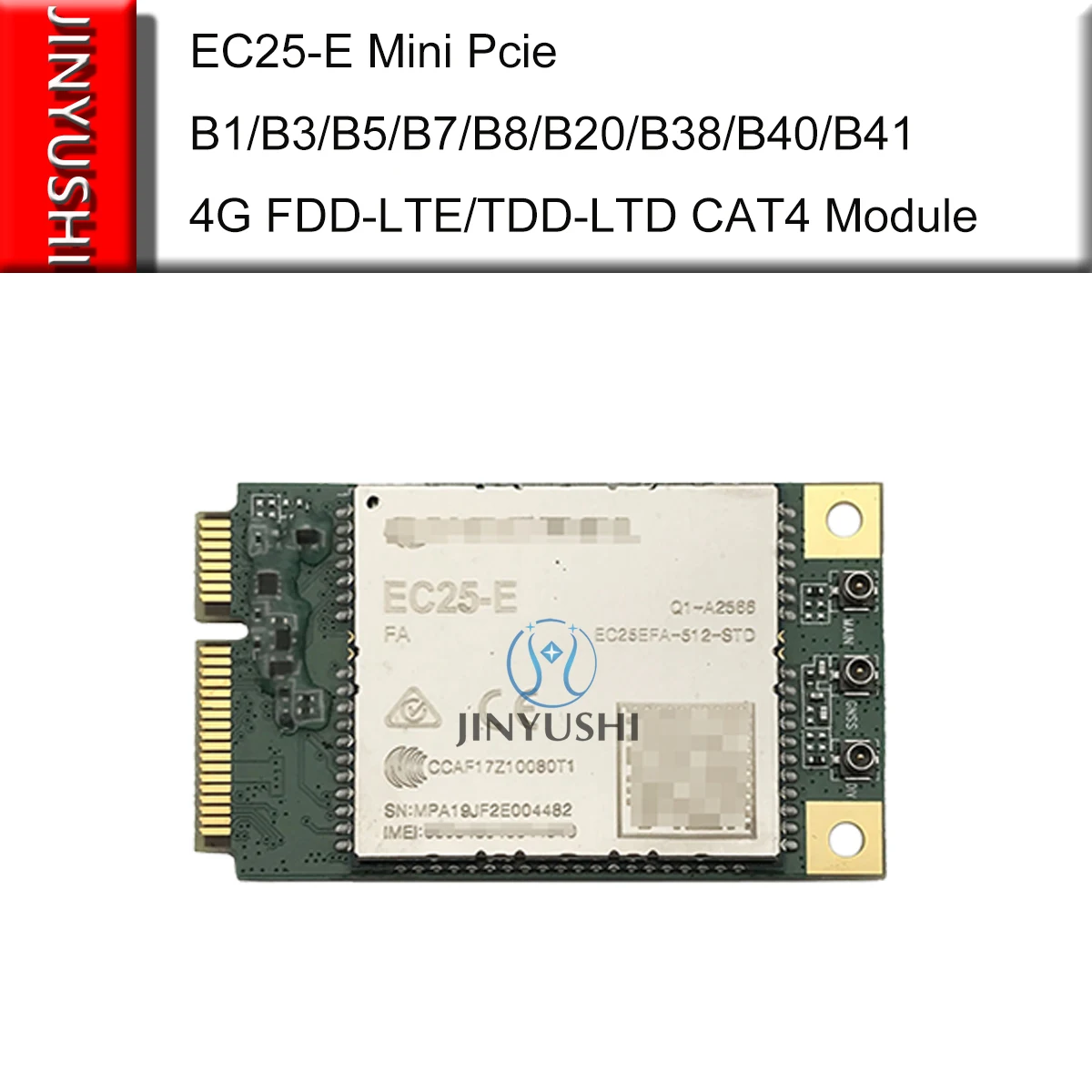 2PCS/LOT EC25-E MiniPCIe CAT4 Wireless Module LTE Module 4G Module EC25EFA