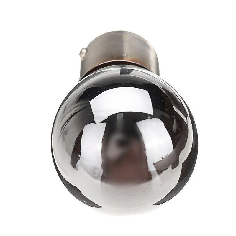 Amber BAU15s 581 12V 21W Stop Lamp PY21W Car Indicator Light Turn Signal Chrome Plated Amber Bulbs