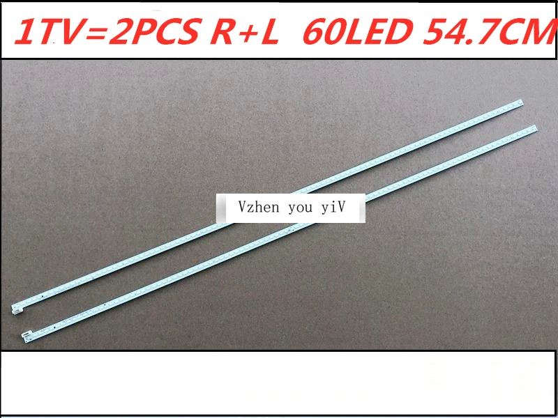 1SET/1A+1B NEW and hi quality for Changhong 50Q1F/50Q2F  light strip RF-AC550C14-5002R-01 A0 CY 047A/B 60LEDS 54.7CM