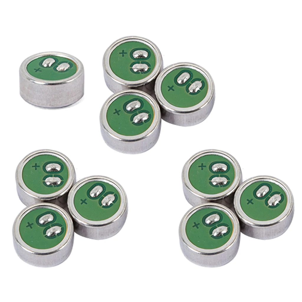 10Pcs Mini Dynamic Microphone Cartridge Capsule Head for Pickup 0.97cm Dia