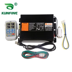 Universal 200W wireless Car Electronic siren warning siren Police Siren 10 tones with remote light switches without speaker