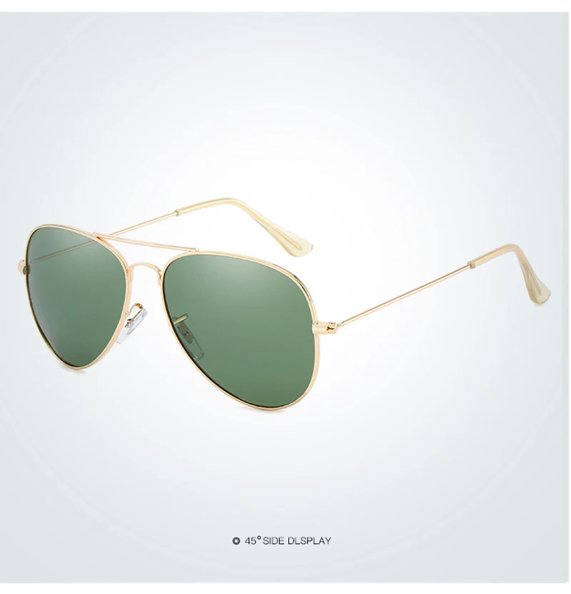 Klassische Pilot Männer Sonnenbrille Polarisierte Vintage Metall Ray Sonnenbrille Frauen Spiegel Farben Fahren Männlich Shades UV400 – Detail 20