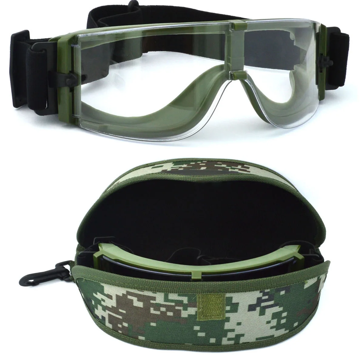 Recruit Practice Protective Glasses Recruit Training Safety Goggles Training Protective Glasses Thickened Anti-Fog Lens