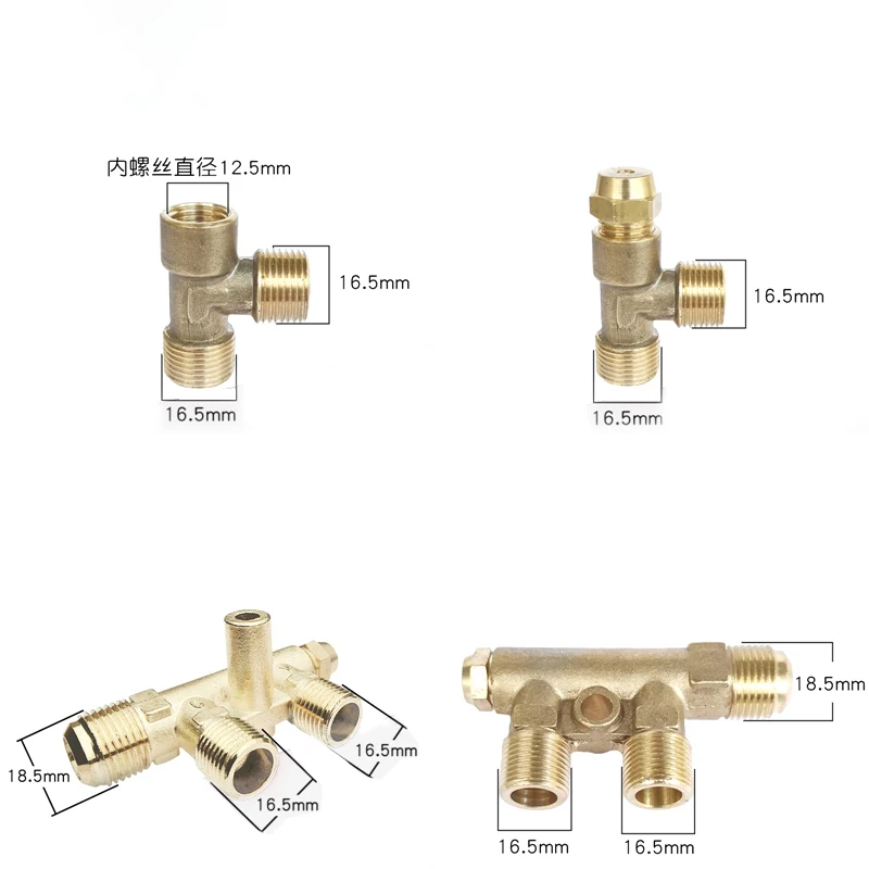 1Pcs Check Valve Brass Internal/Male Thread Return Valve/Check Valve Connector Tool For Air Compressor Solenoid Valve