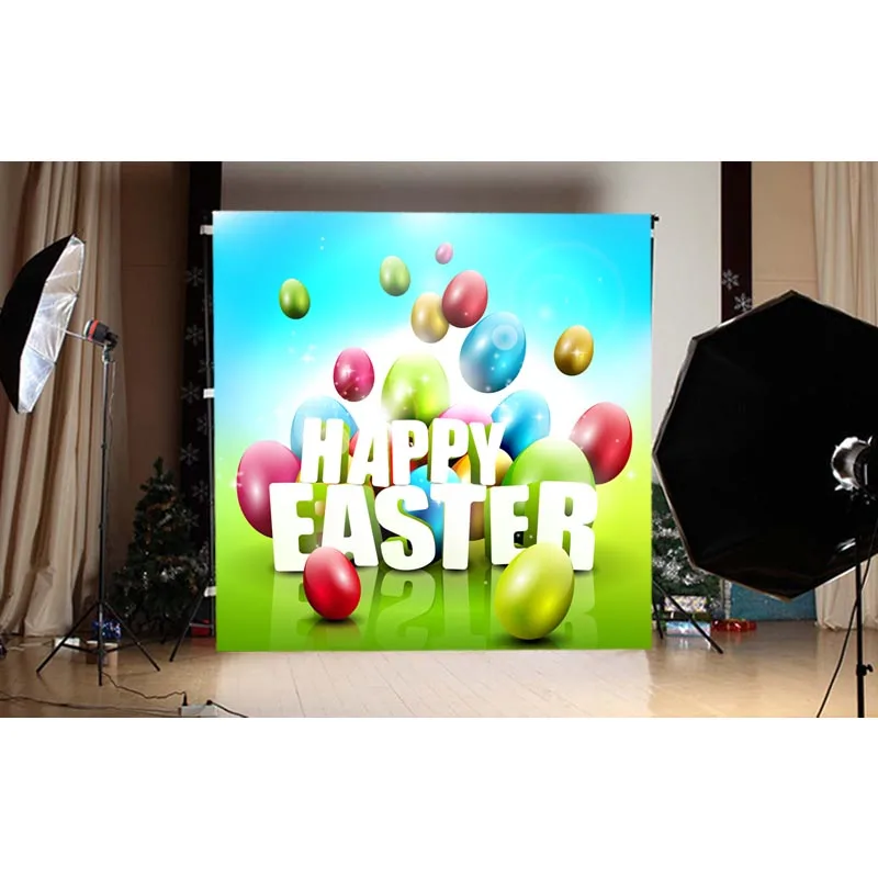 

Blue sky Easter egg backgrounds photography 2024 newborn photo backdrops for photographic Studio accessories fotografia GE-123