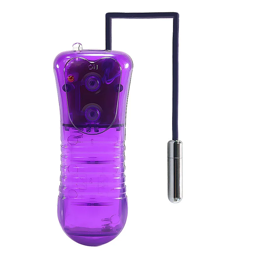 Stainless steel mini vibration egg skipping urethra stimulation masturbation male clitoris provocation urine blocking BDSM