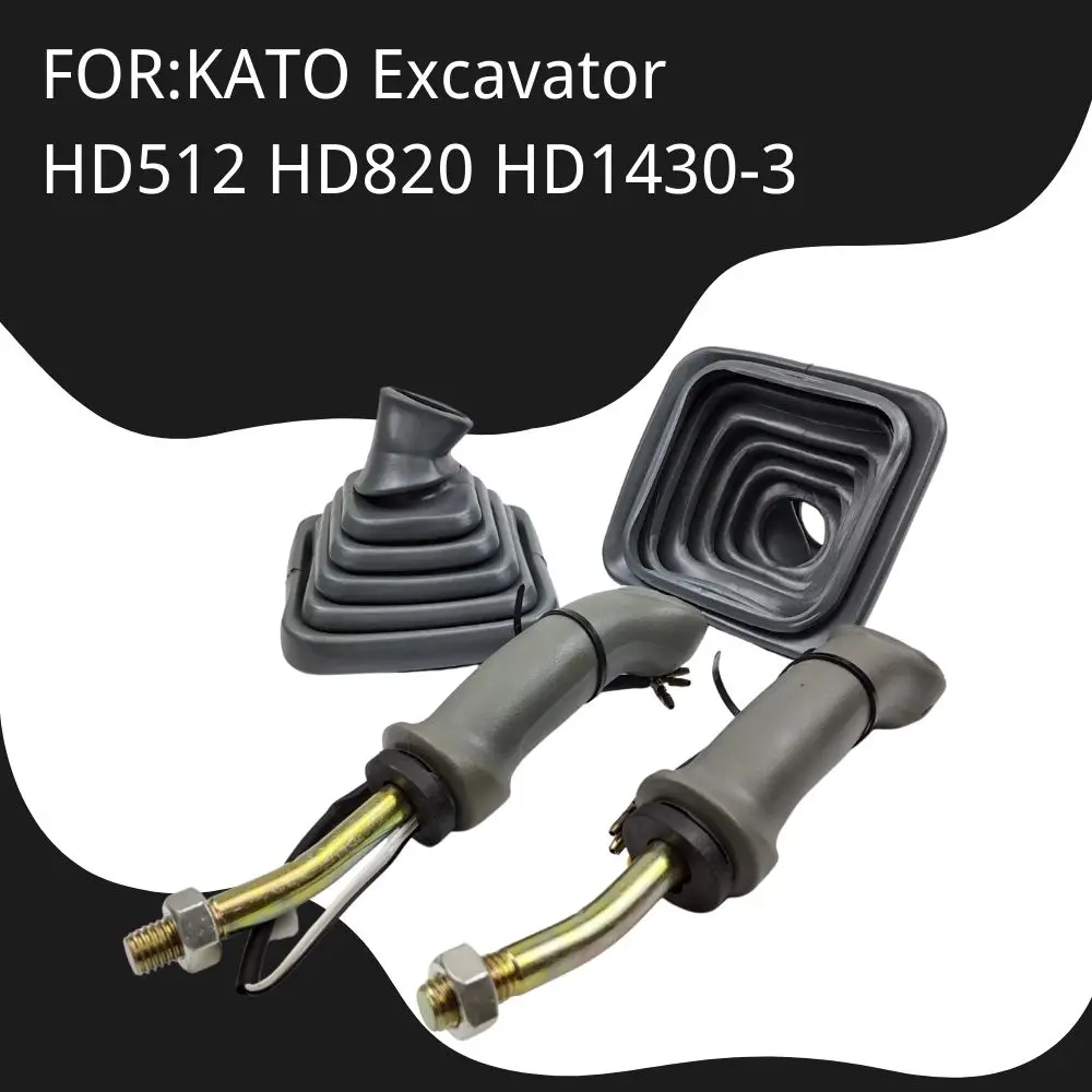 

Control Joystick Handle for KATO Excavator HD512 HD820 HD1430-3A ccessorie Dustproof Cover Boot Spare Parts