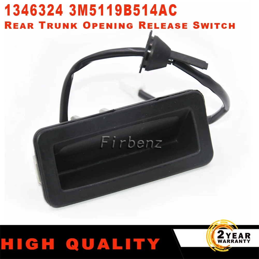 For FORD CMAX TAILGATE BOOT RELEASE SWITCH HANDLE LATCH 1346324 C-MAX 3M51-19B514-AC, 3M5119B514AC