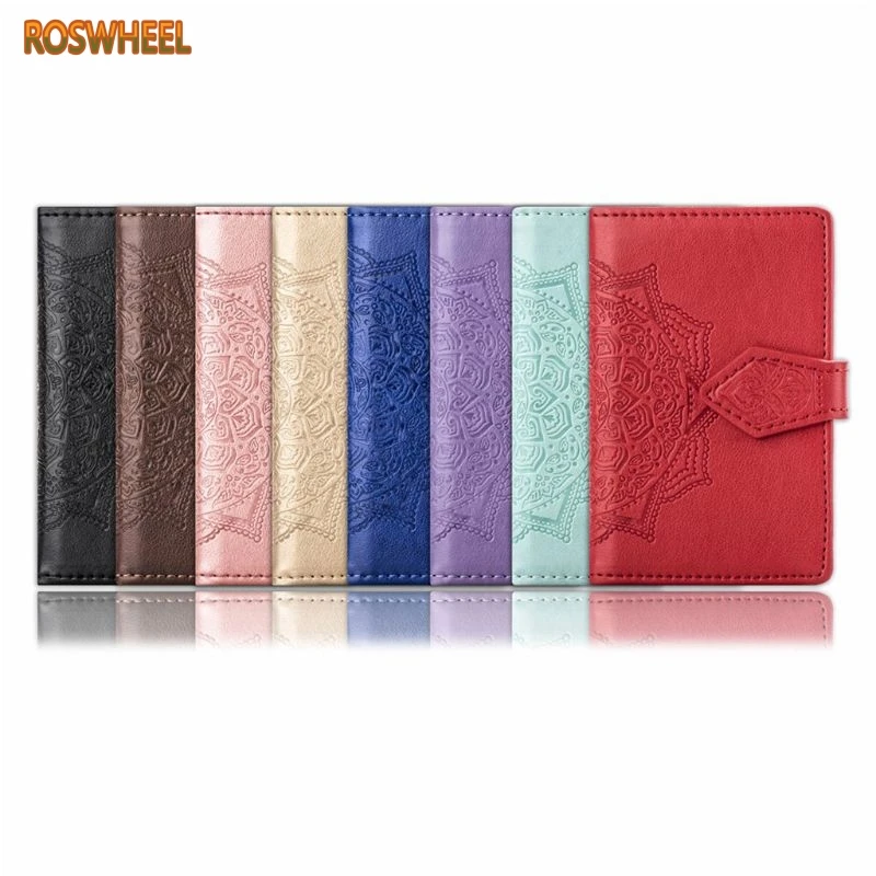 

Fashion Embossed Flower Adhesive Credit Card Pouch Case Pocket Sticker Phone Stand Holder Wallet JUL29