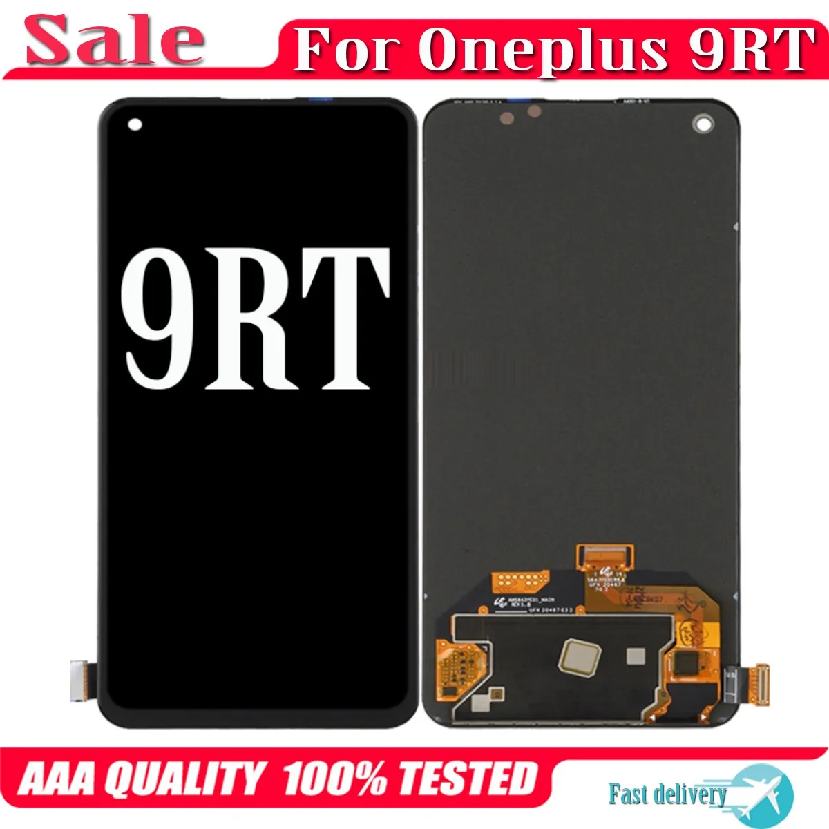 AMOLED For Oneplus 9RT 5G MT2110 MT2111 LCD Display Touch Screen Replacement Digitizer Assembly