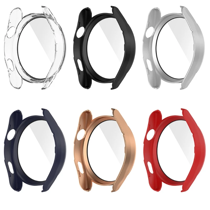 Cornice per huawei Watch3 pro Cover Protect custodia protettiva in pellicola temperata