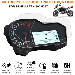 For Benelli TRK502 TRK 502X TRK 502 X Speedometer Speedo Screen Cluster Scratch Protection Film Instrument Dashboard Shield