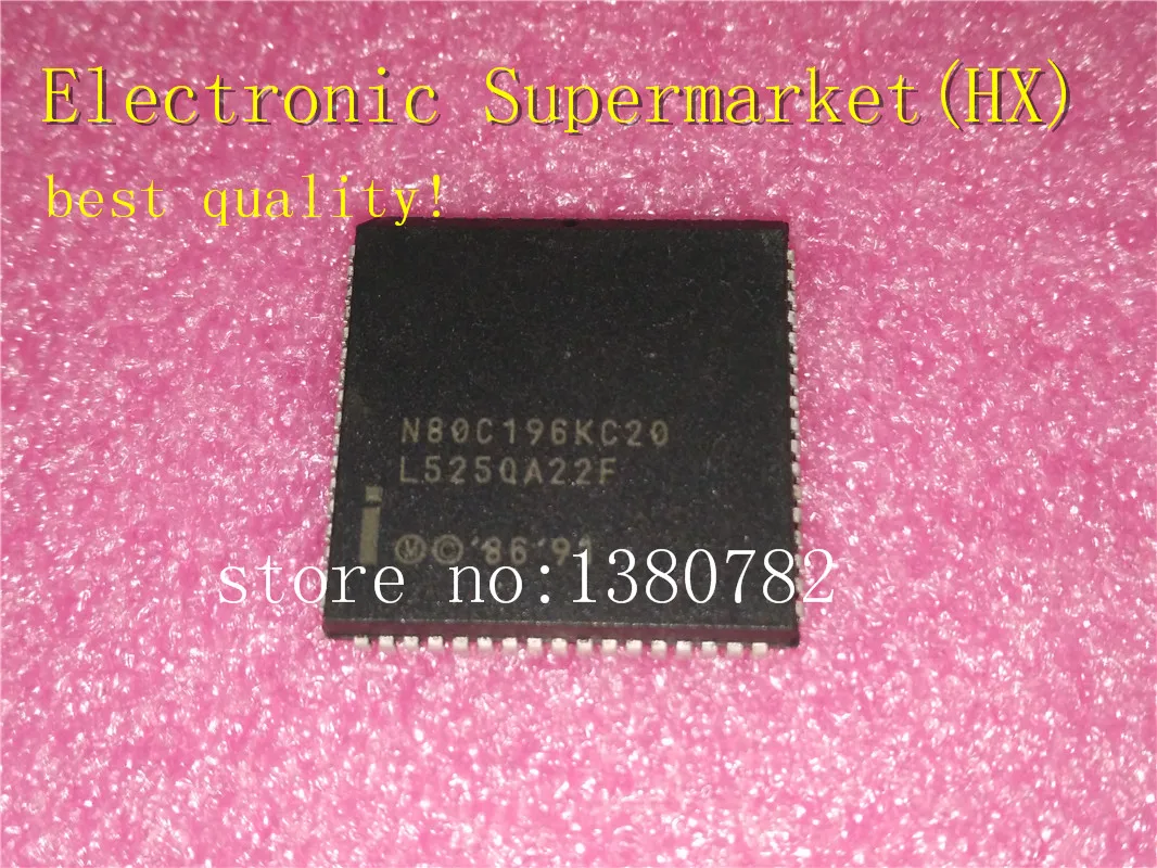 

Free Shipping 10pcs/lots N80C196KC20 N80C196 PLCC-68 New original IC In stock!