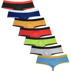 Mens Adem Gaten Cheeky Boxers Thong Ondergoed Hipster Grappige Onderbroek Boxershorts