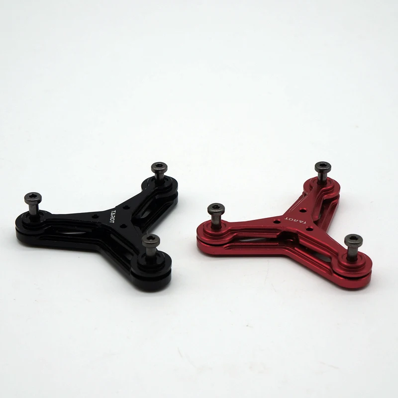 Red Black Tarot-rc Original Drone Accessories Diy Rc Tarot Folding Propeller Hub Adapter For Three 3 Blade Propeller 1555 1552