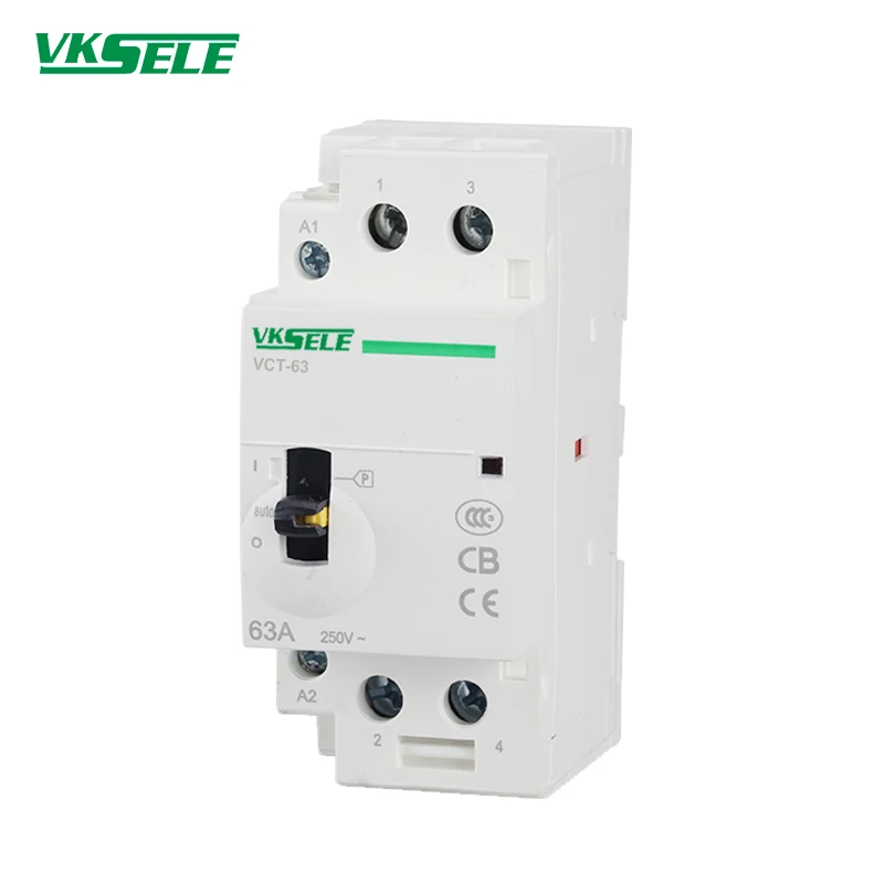 40 amp 2NO / 2NC BCH8-40 VCT-40 40A 24V 220V Manuelle Haushalts schütz