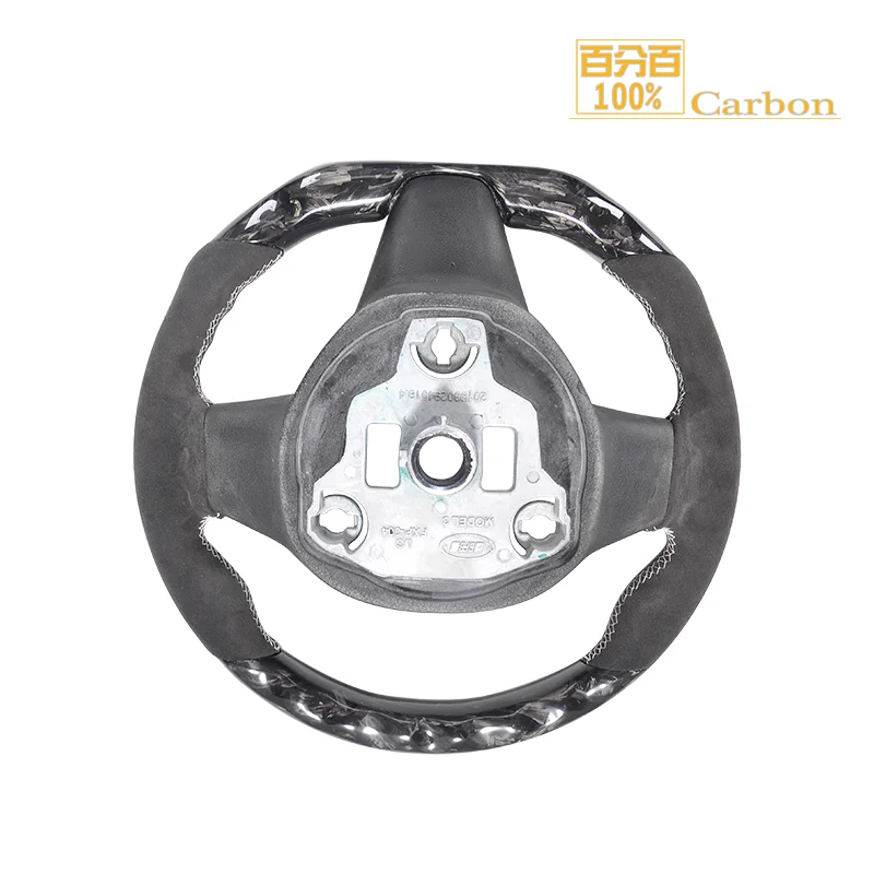 Customized Steering Wheel Forged Carbon Fiber For Tesla Model 3 2018-2019