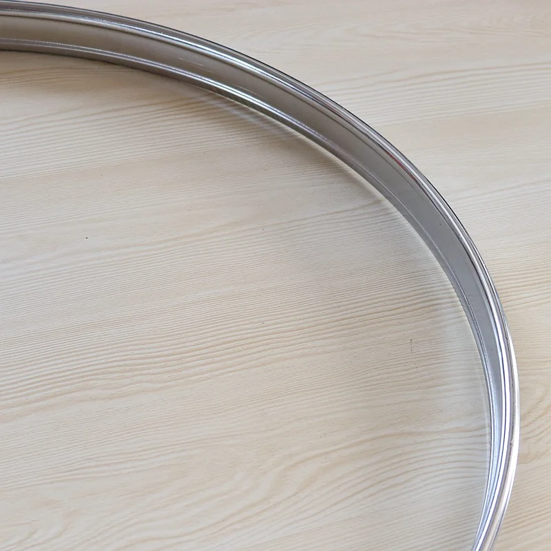 22inch 20inch silver color bass drum hoop metal hoop