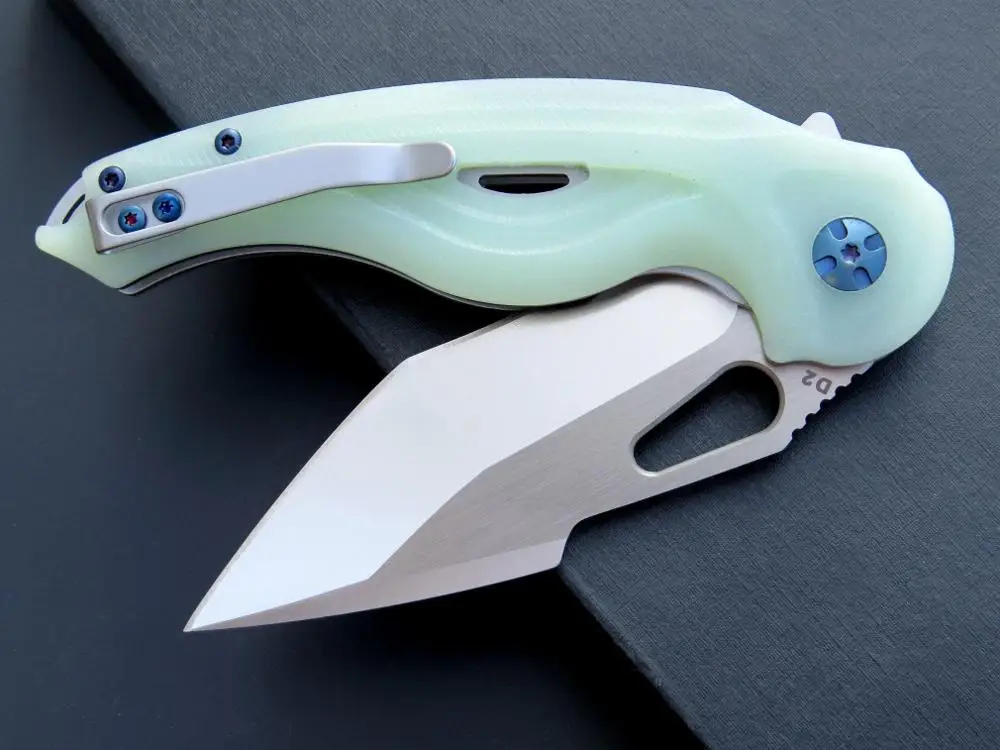 Imagem -04 - Eafengrow-portátil Caça Faca Tática Camping Bolso Jackknife Edc Utensílios de Cozinha Ferramenta ao ar Livre d2 G10 Ef936 Novo