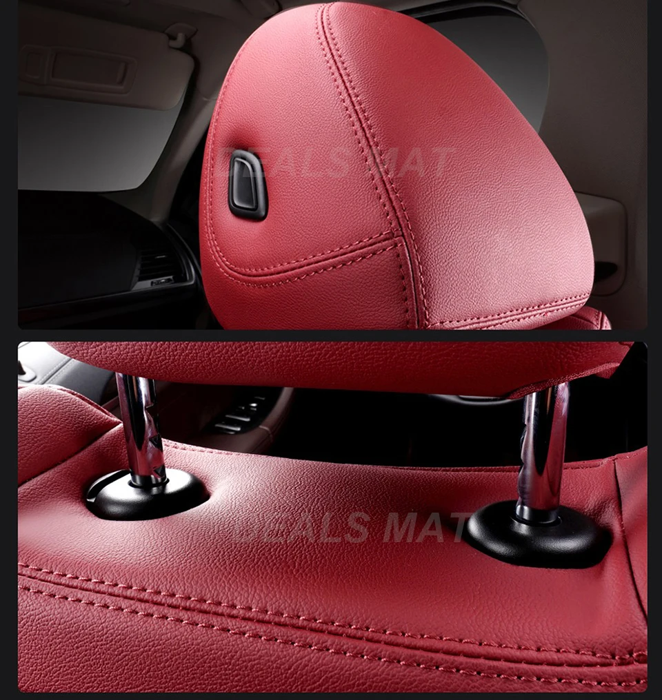 Rindsleder-Autositzbezüge nach Maß, Innenausstattung für Toyota Land Cruiser Prado 150 120 2004 Zubehör – Detail 9