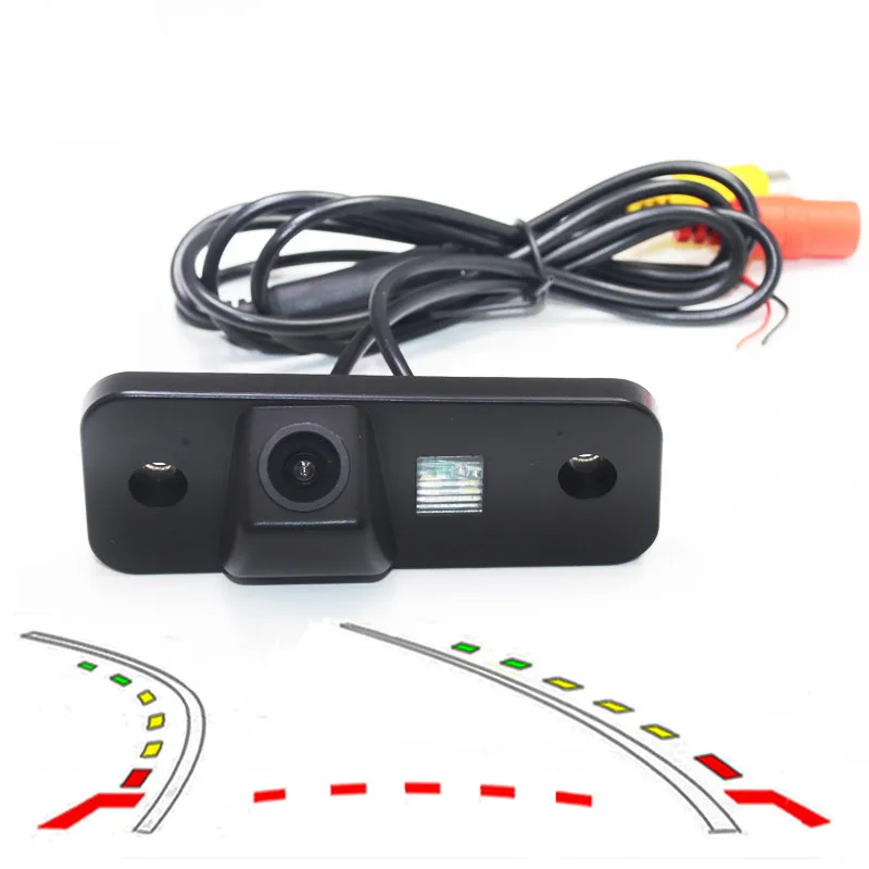 

Dynamic Trajectory Tracks HD CCD Car Rear View Parking Camera For HYUNDAI Azera Santa Fe IX45 Reversing Vehicle Backup Camera