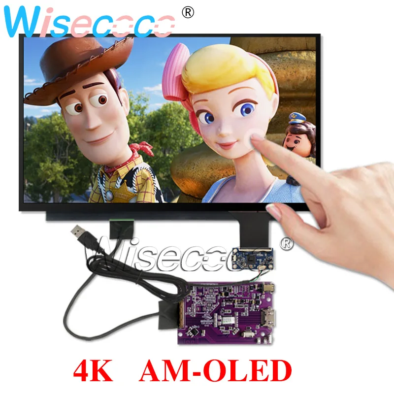 15.6 Inch 4K OLED SCREEN DISPLAY IPS 3840x2160 4K AMOLED TOUCH PANEL 60Hz DRIVER BOARD