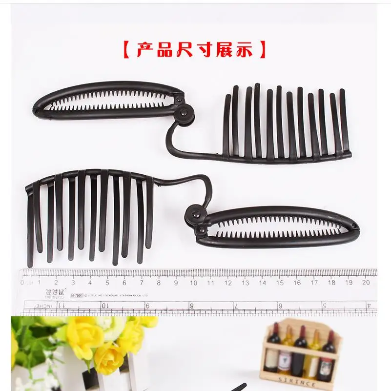 Pro Hair Clip Styling Tools Office Lady Braided Hair Tools Device Flaxen Salon Tools Hair Accessories for Women T0200